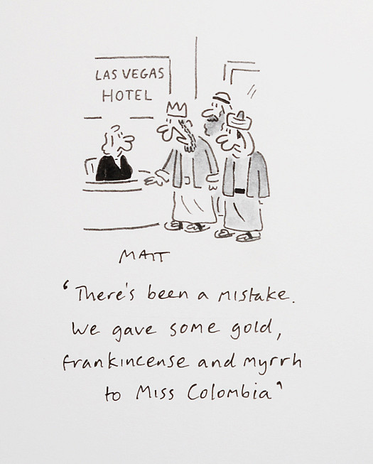 There's Been a Mistake. We Gave Some Gold, Frankincense and Myrrh to Miss Colombia