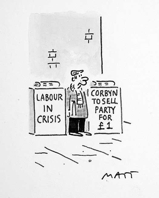 Labour In Crisis. Corbyn to Sell Party For &pound;1
