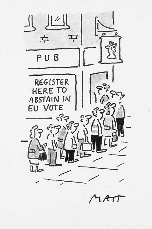 Register Here to Abstain In the Eu Vote