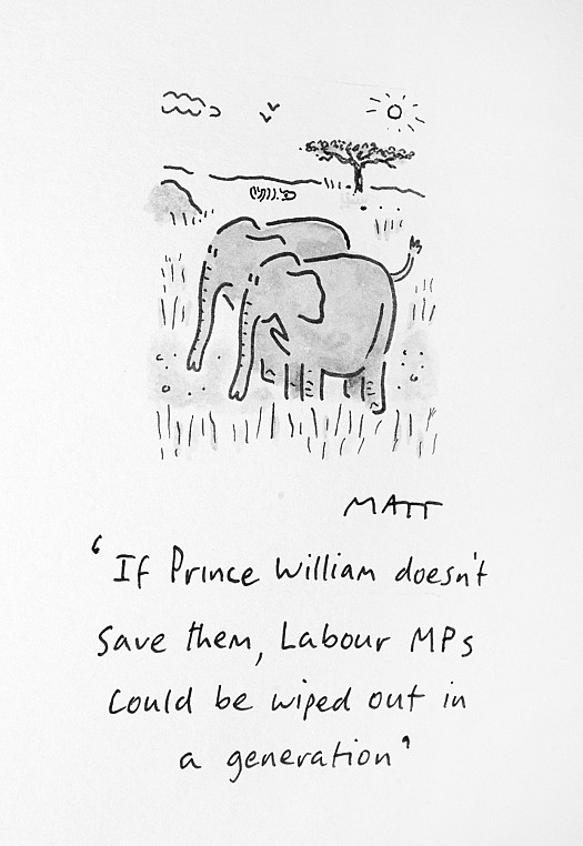 If Prince William Doesn't Save Them, Labour Mps Could Be Wiped Out In a Generation