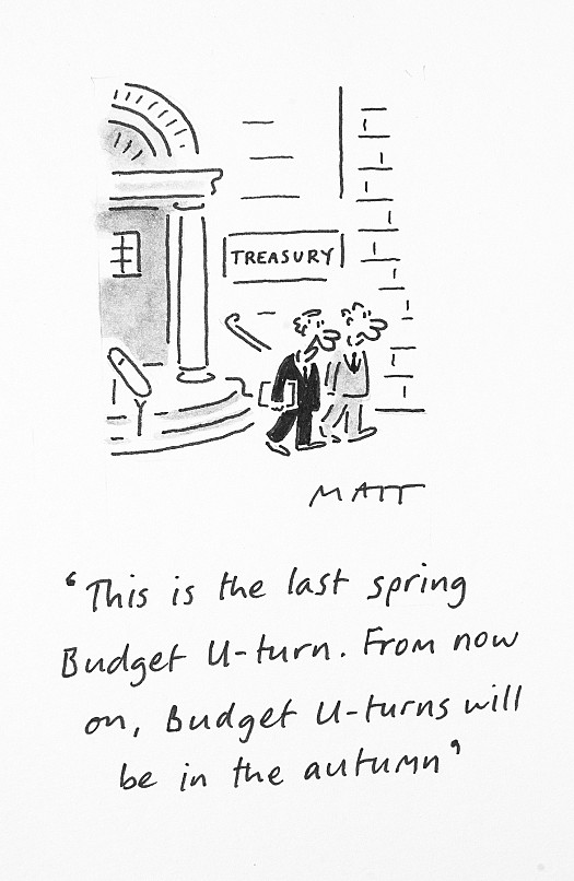 This Is the Last Spring Budget U-Turn. from Now On, Budget U-TurnsWill Be In the Autumn