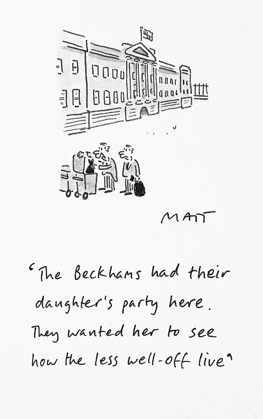 The Beckhams Had Their Daughter's Party Here. They Wanted Her to See
How the Less Well-Off Live