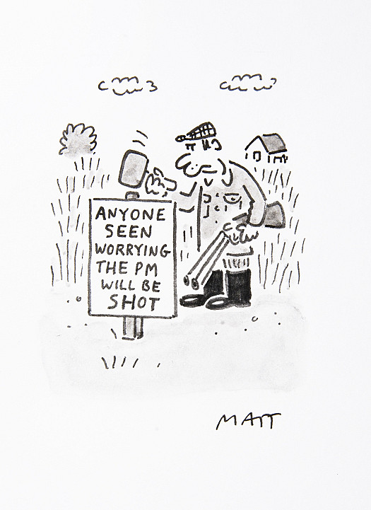 Anyone Seen Worrying the Pm Will Be Shot