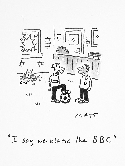 I say we blame the BBC