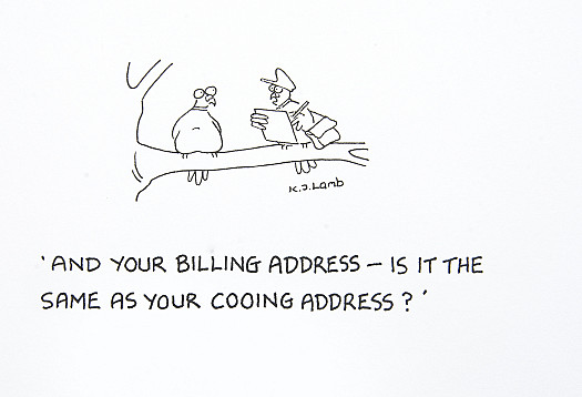 And your billing address - is it the same as your cooing address?