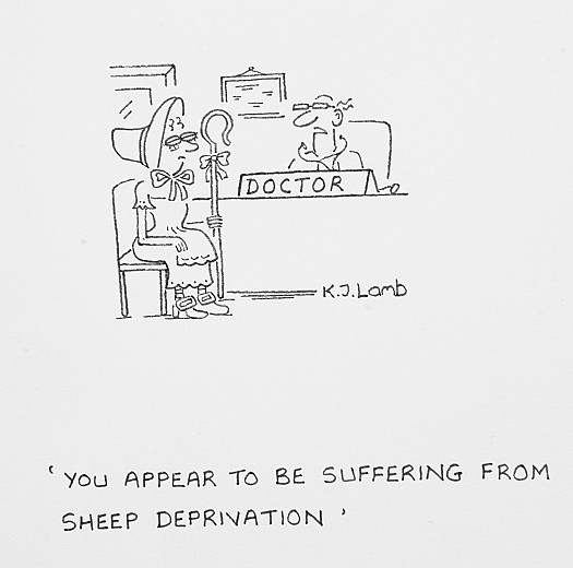 You appear to be suffering from sheep deprivation