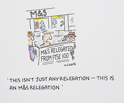 This isn't just any relegation - this is an M&amp;S relegation