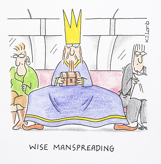 Wise Manspreading