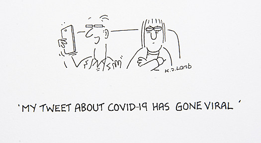 My tweet about COVID-19 has gone viral