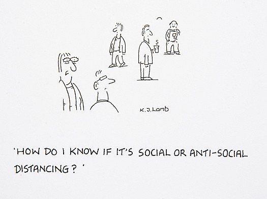 How do I know if it's social or anti-social distancing?