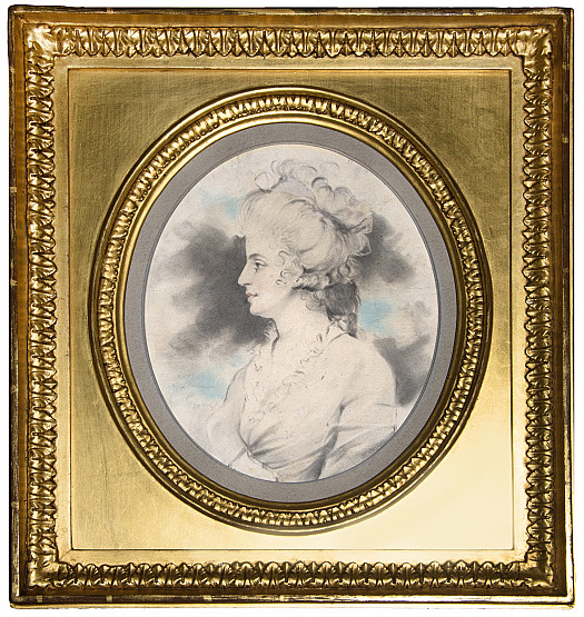 Portrait of a Lady In Profile
