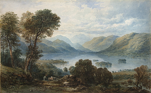 Derwent Water from the Castle Head