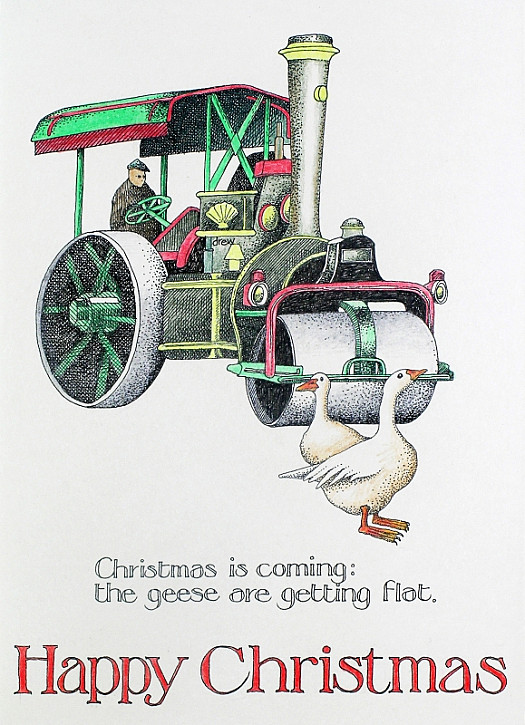 Christmas Is Coming: the Geese Are Getting FlatHappy Christmas