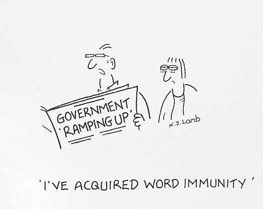 I've acquired word immunity