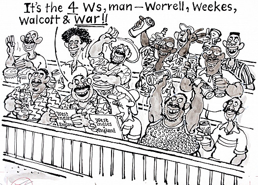 It's the 4 Ws, Man - Worrell, Weekes, Walcott &amp; War!!