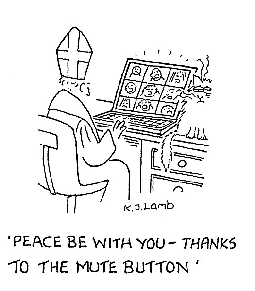 Peace be with you - thanks to the mute button