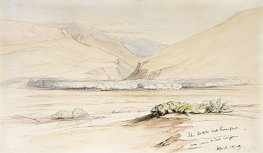 Delphi and Parnassus from Plain below Crissa
