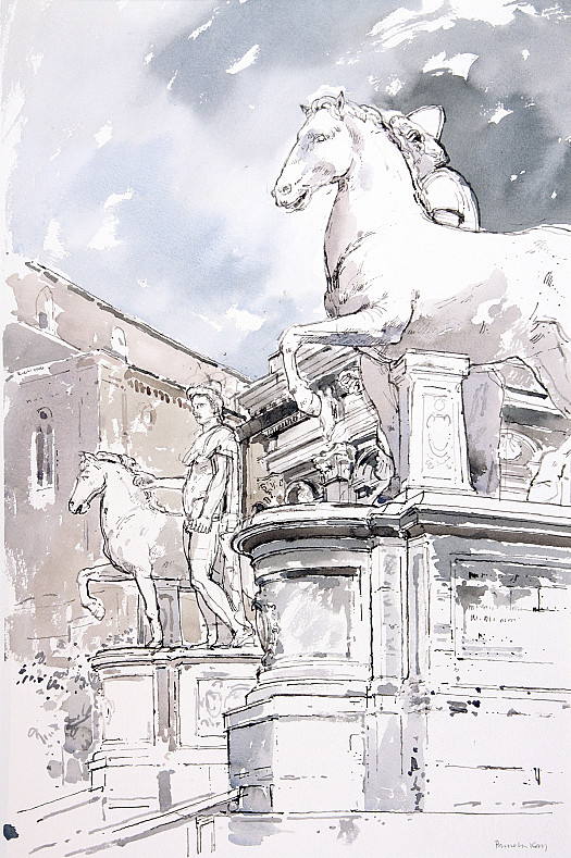 Castor and Pollux, Capitoline Hill, Rome