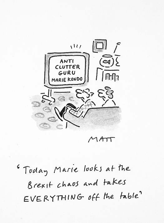 Today Marie Looks At the Brexit Chaos and Takes Everything Off the Table