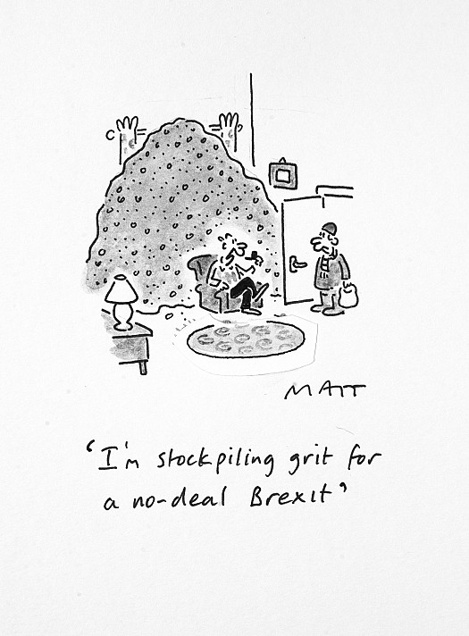 I'm Stockpiling Grit For a No-Deal Brexit