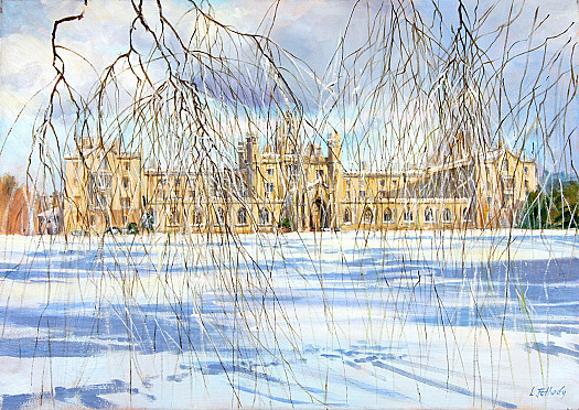 Snow, St John's College, Cambridge