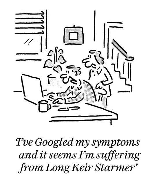 I've googled my symptoms and it seems I'm suffered from Long Keir Starmer