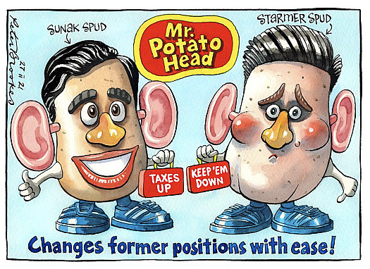 Mr Potato HeadChanges former positions with ease!