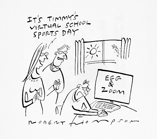 It's Timmy's Virtual School Sports Day