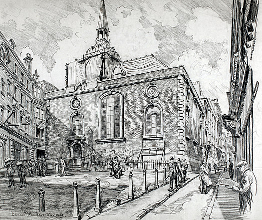 St Mary Abchurch, Cannon St City (Various Times)