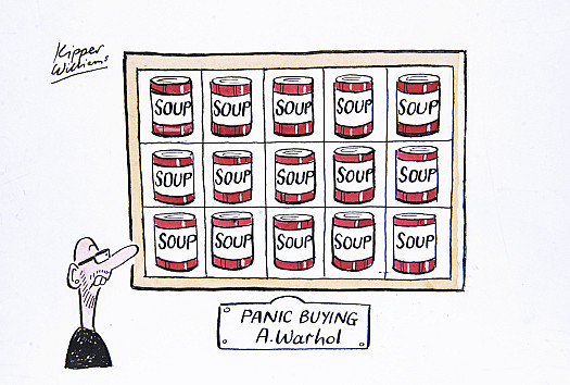 Panic Buying by Andy Warhol