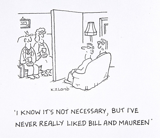 I know it's not necessary, but I've never really liked Bill and Maureen