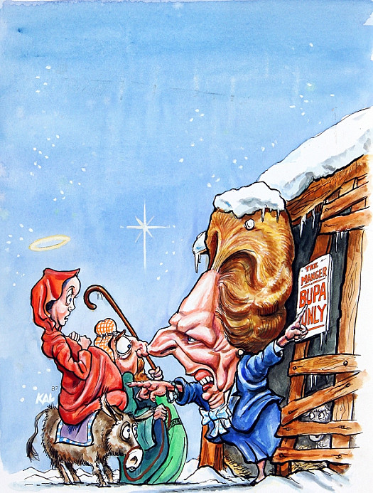 Christmas Cover: the Manger - Bupa Only