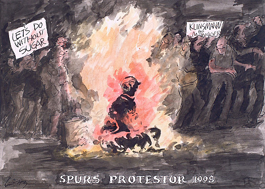 Spurs Protestor 1998
