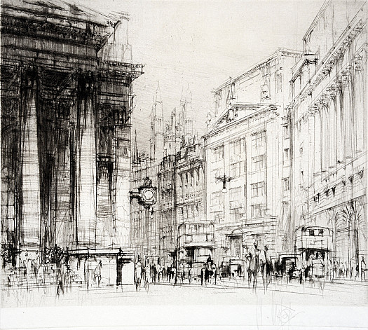 Cornhill and the Royal Exchange