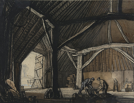 The Barn in Winter