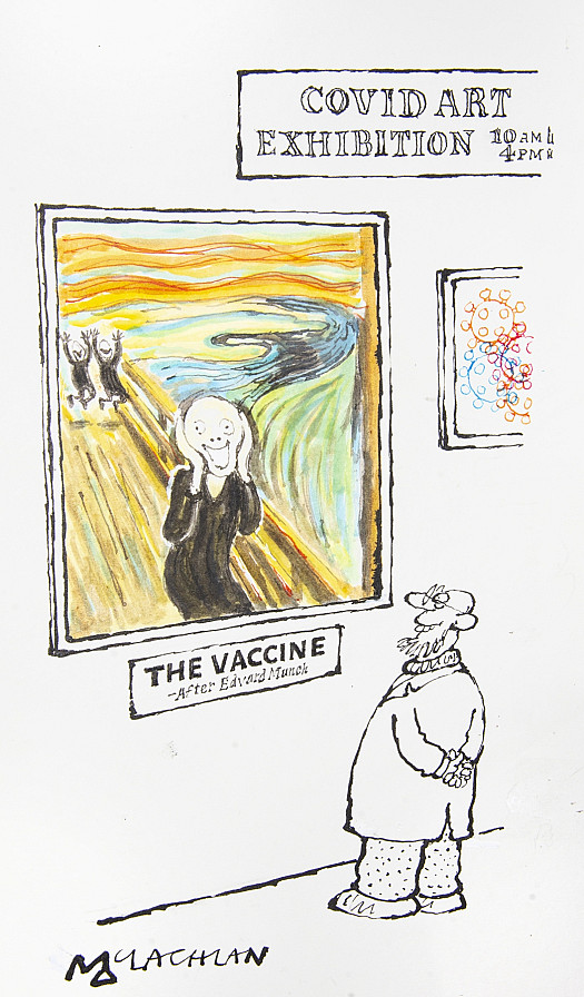 The Vaccine- After Edvard Munch