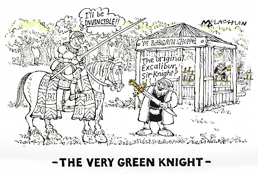 The Very Green Knight