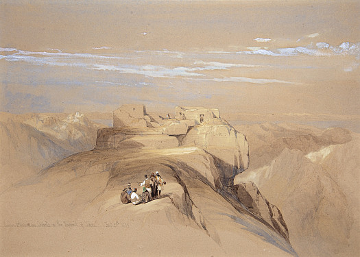 Christian and Mohammedan Chapels on the Summit of Mount Sinai