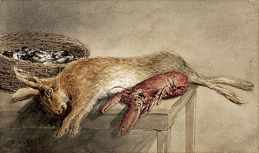 Still Life with Hare and Lobster