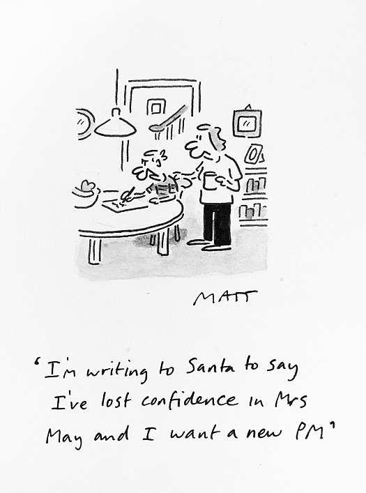 I'm Writing to Santa to Say I've Lost My Confidence In Mrs May and I Want a New Pm