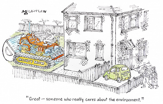 Great &ndash; someone who really cares about the environment