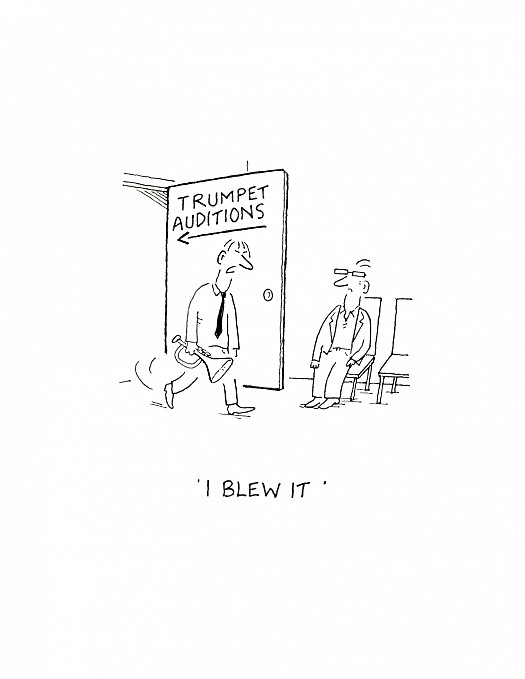 I blew it
