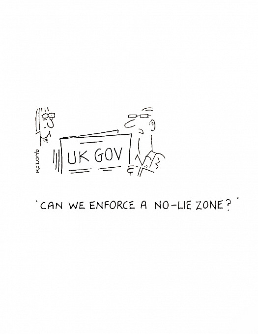 Can we enforce a no-lie zone?