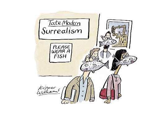 Tate Modern SurrealismPlease Wear a Fish