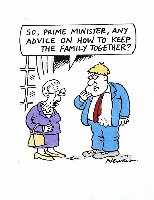 So, Prime Minister, any advice on how to keep the family together?