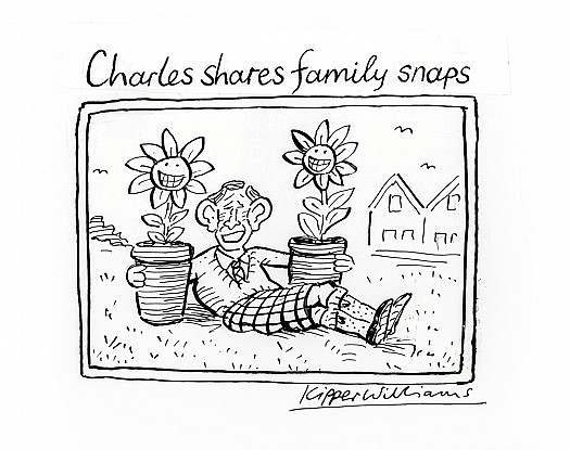 Charles shares family snaps