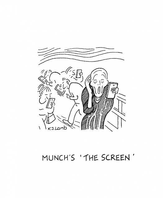 Munch's 'The Screen'