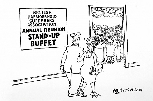 British Haemorrhoid Sufferers Association Annual Reunion Stand-Up Buffet