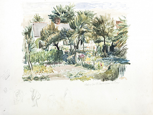 Study for the 'Darby and Joan' Cottage
