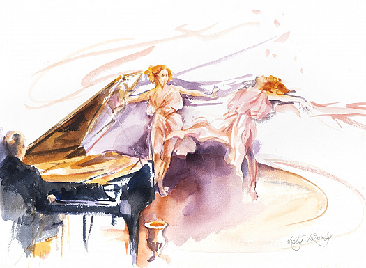 Dancer and Piano